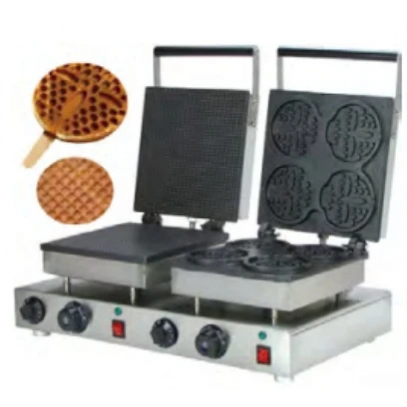 Made in China electric waffle  - Homemade Food Snacks review and price
