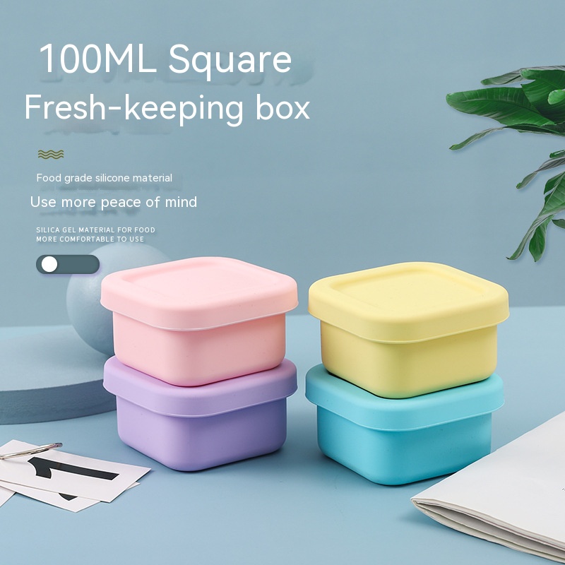 Sealed Silicone Lunch Box for  - Food Snacks For Kids review and price