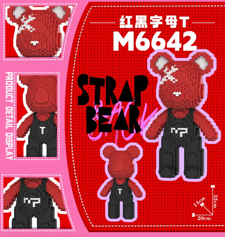 Colourful Star Bear Mini Build - Spicy Food Snacks review and price