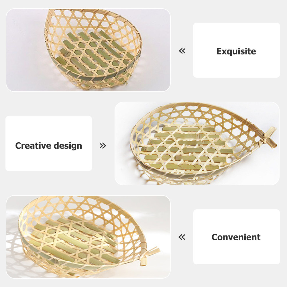 Handmade Woven Bamboo Fish-Sha - Snacks Food Gift Baskets review and price