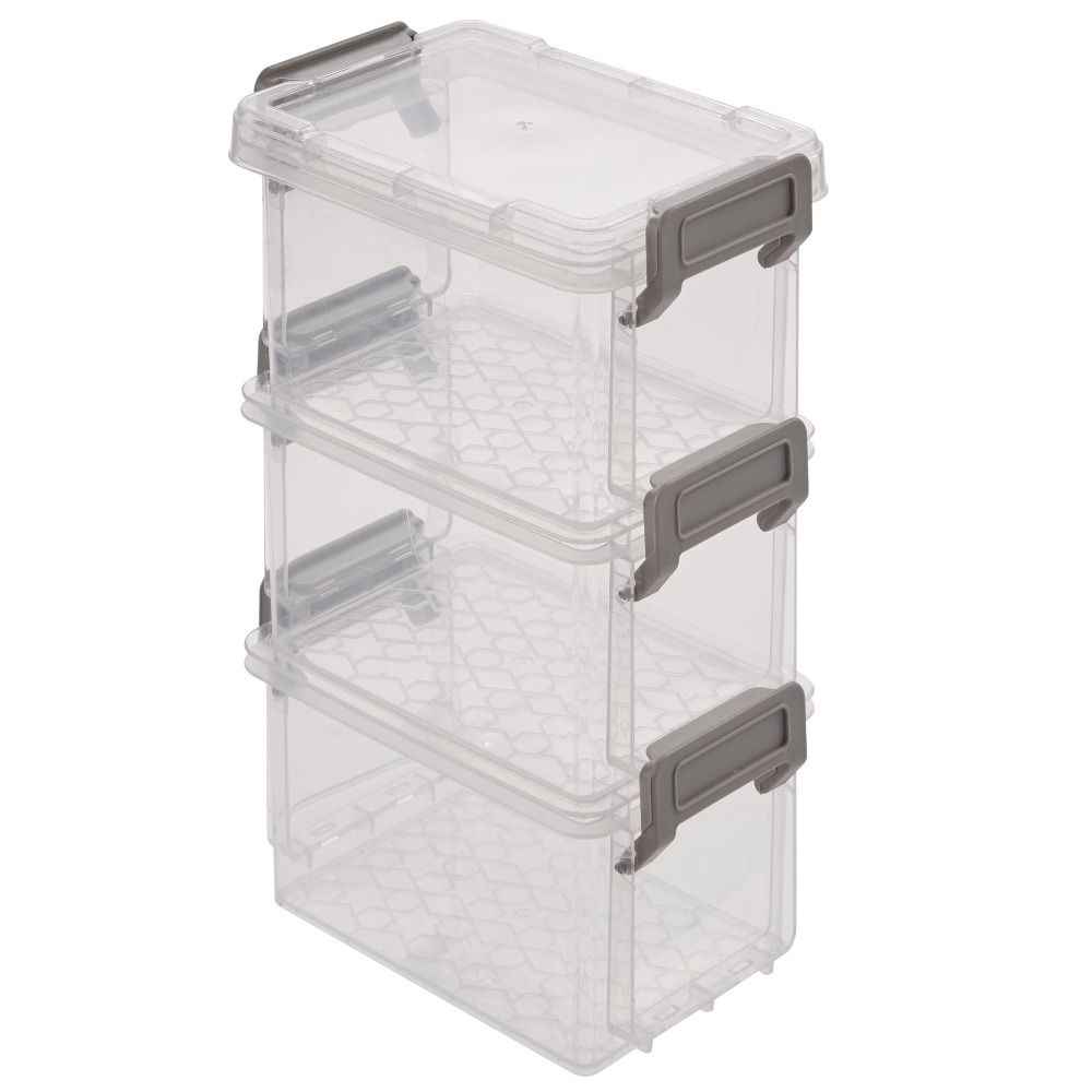 4-Pack 12oz Stackable Storage  - Food Snacks Label review and price