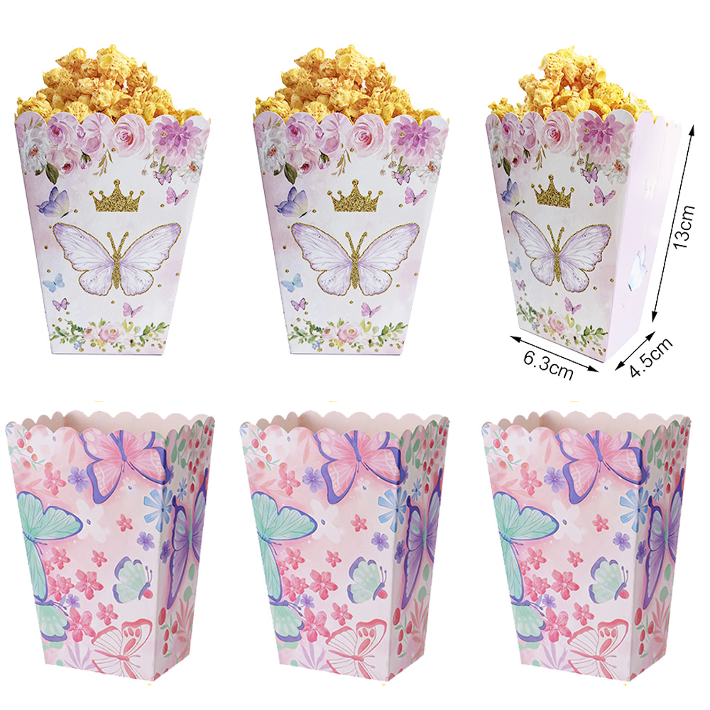 6/12/24/30pcs Butterfly Popcor - Food Snacks For Kids review and price