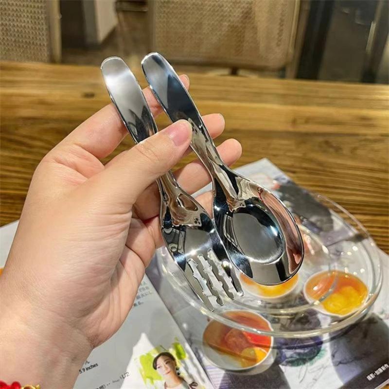 【HG】Compact Stainless Spoon An - Food Snacks Ideas review and price