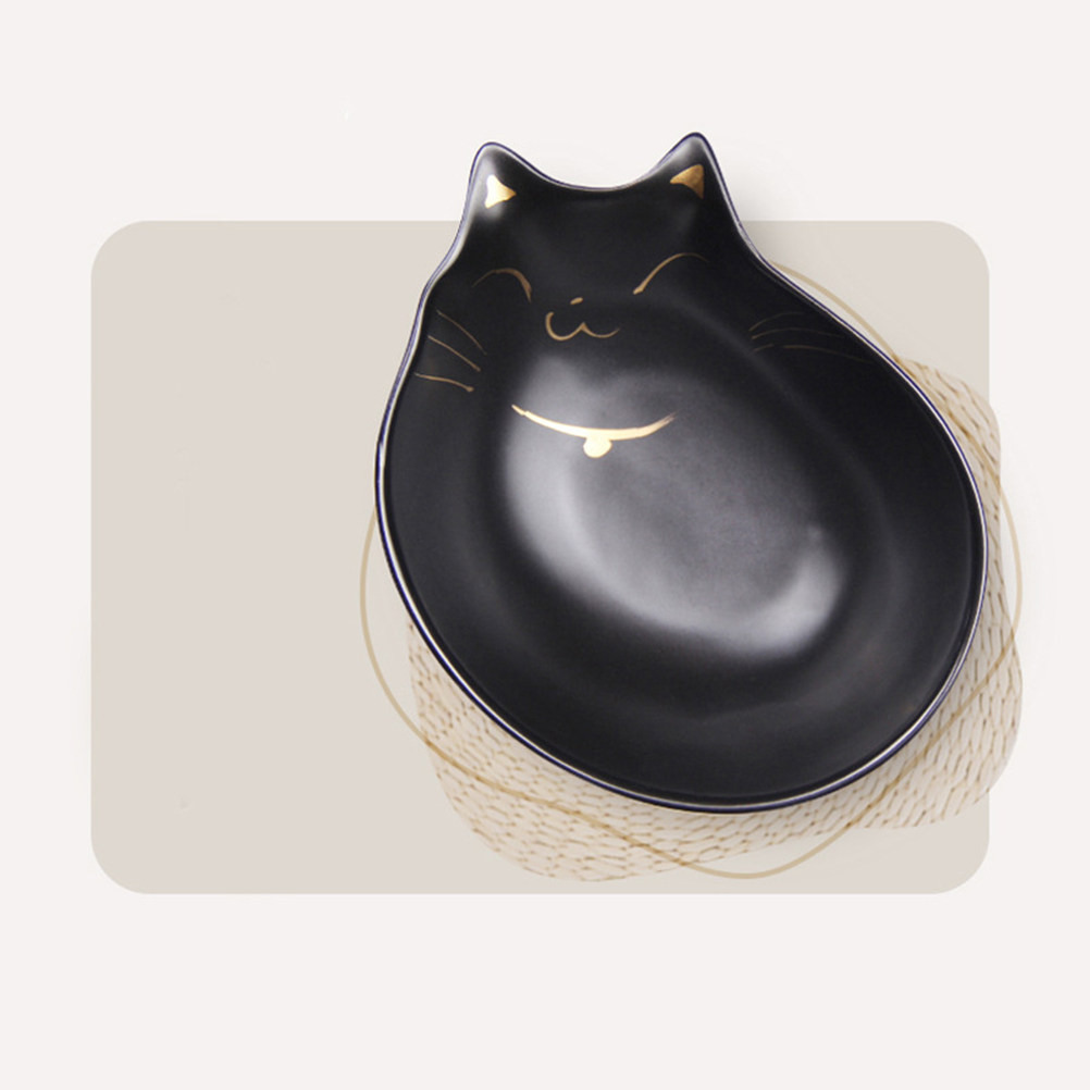1Pcs Ceramic Cat Bowl Premium  - Food Snacks That Are Green review and price