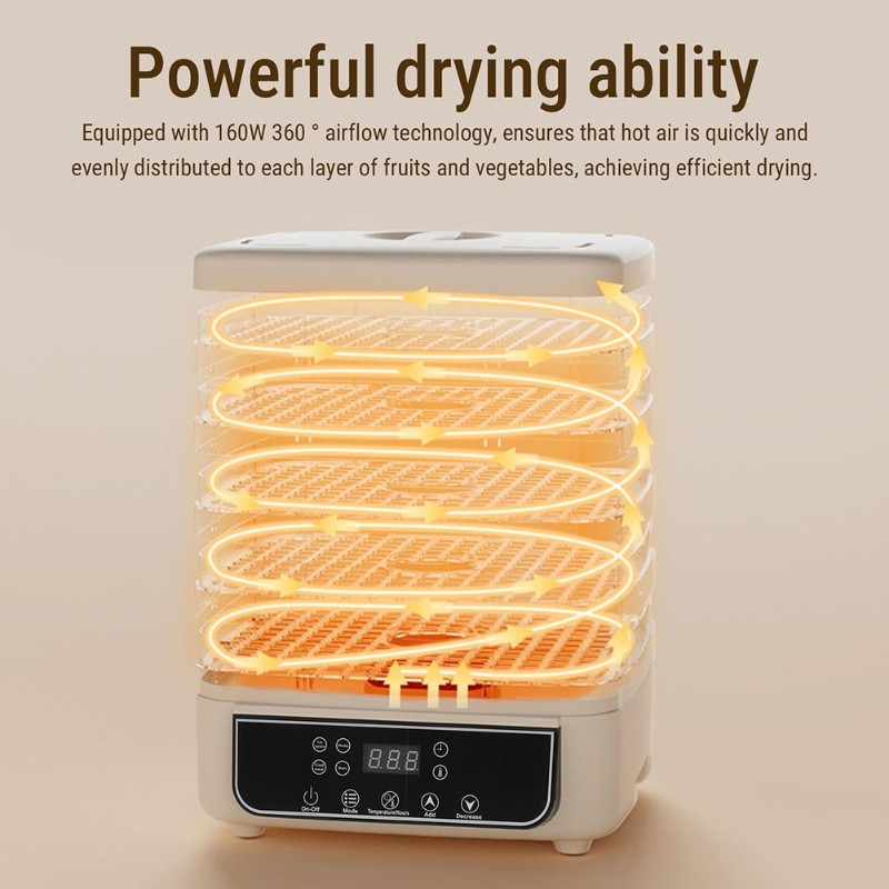 Food Dehydrator 5-Tier Electri - Food Dehydrator Snacks review and price