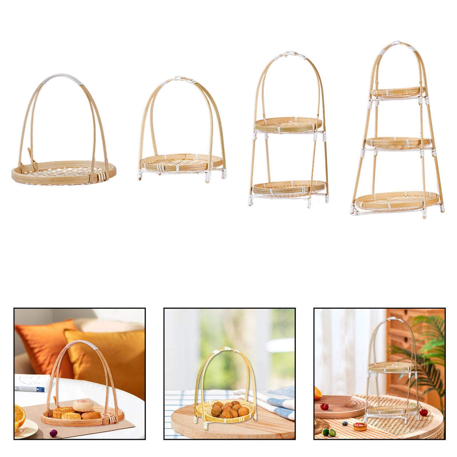 Snack Organizer Woven Bamboo T - Snacks Food Gift Baskets review and price