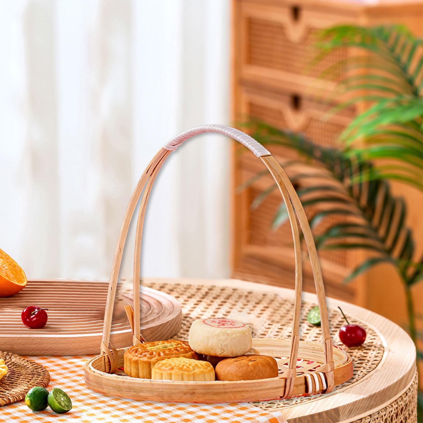 Snack Organizer Woven Bamboo T - Snacks Food Gift Baskets review and price
