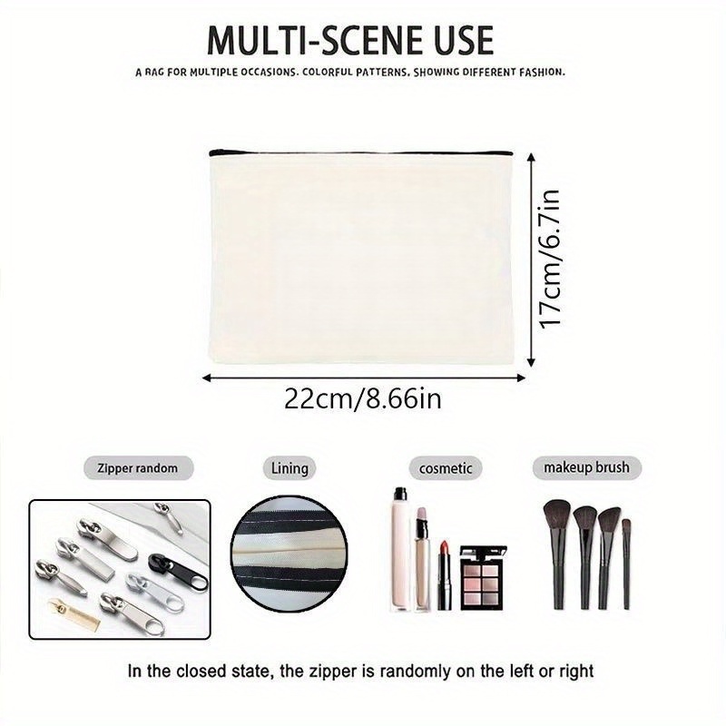 1PC Fun Travel Makeup Bag Mult - Food Snacks Gifts review and price