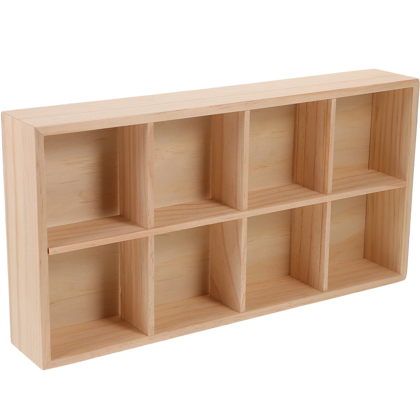 1pc Wooden Divided Storage Box - Food Snacks Packets review and price