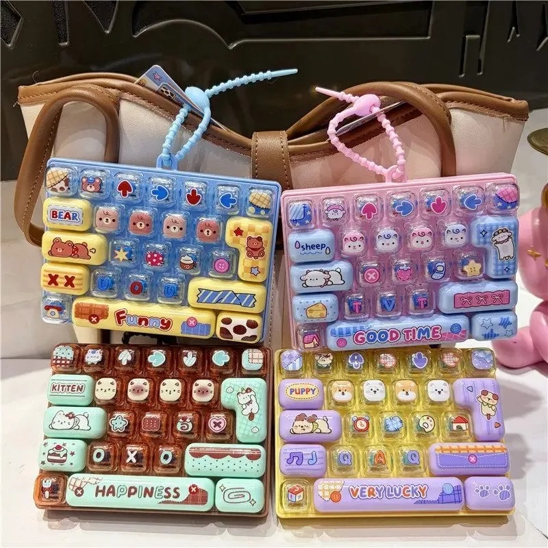 Candy Color Keycap Keychain Cu - Spicy Food Snacks review and price
