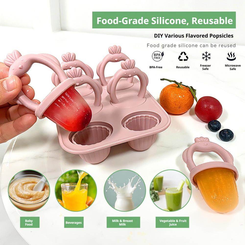 1set Silicone Popsicle Mold Si - Homemade Food Snacks review and price