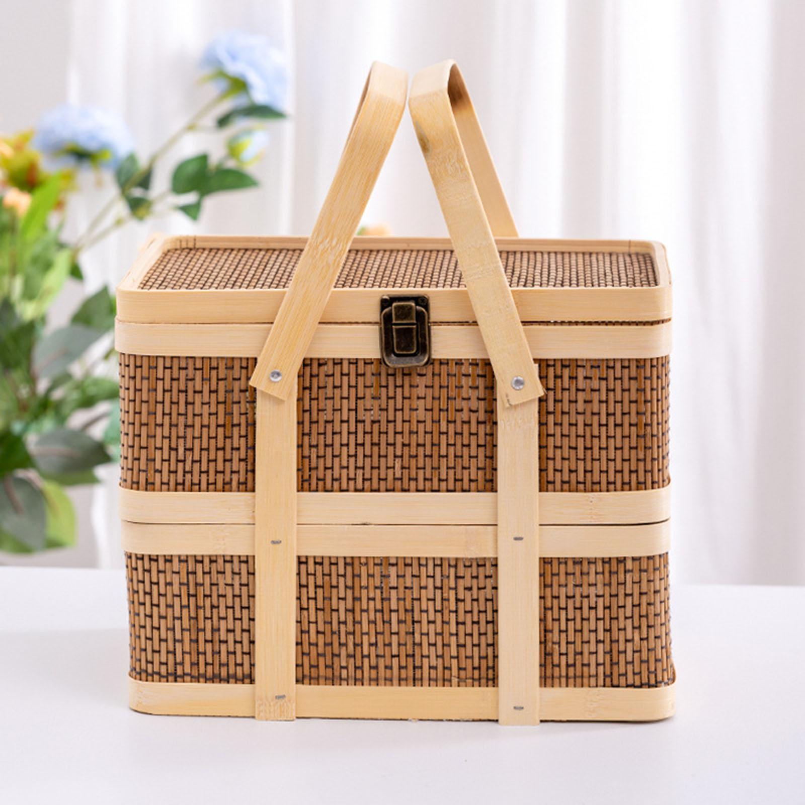 Woven Picnic Basket,Food Stora - Snacks Food Gift Baskets review and price